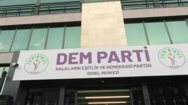 DEM Parti'den HDK operasyonlarına tepki!