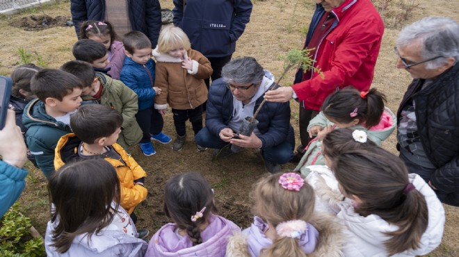 Karşıyakalı minikler çevre bilinciyle yetişiyor