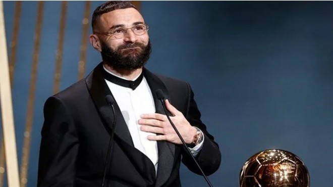 2022 Ballon d'Or ödülünün sahibi belli oldu