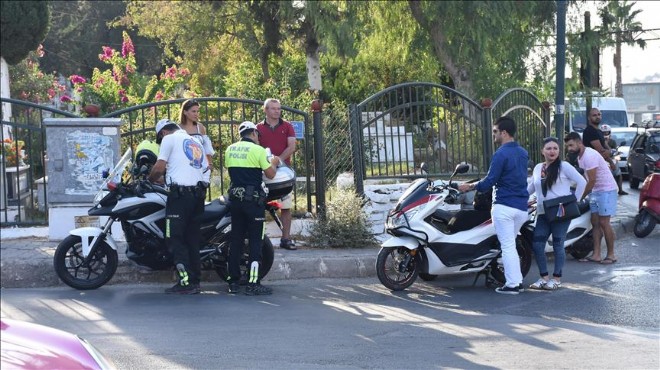 81 ilde 25 bin personelle  motosiklet  denetimi