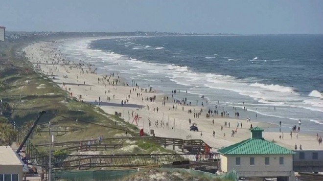 ABD nin Florida eyaletinde plajlar açıldı!