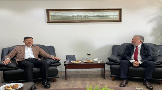 AK Parti'li Dağ'dan İESOB Başkanı Ata'ya ziyaret