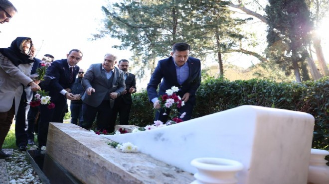 AK Partili Dağ dan Piriştina nın mezarına ve Kocaoğlu na ziyaret