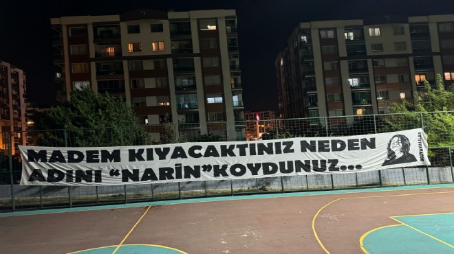 Altay taraftarı Narin i unutmadı!