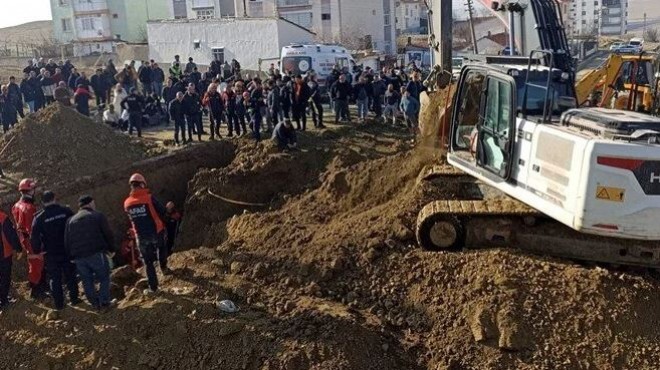 Ankara da inşaatta göçük: 2 ölü