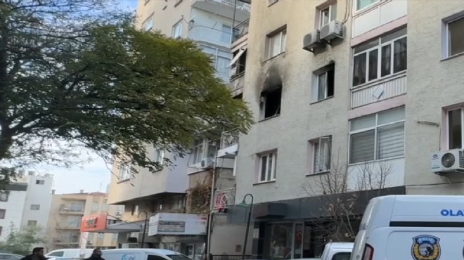 Apartmanda yangın paniği: 2 kişi hastanelik oldu!