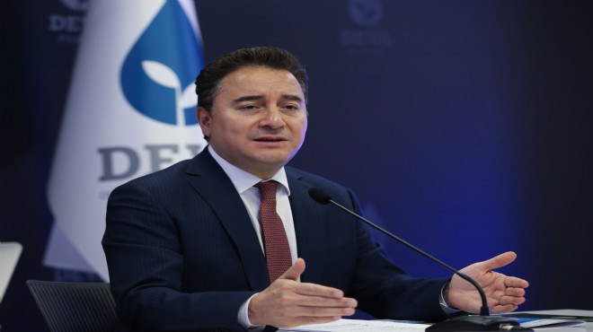 Babacan: DEVA'nın Cumhurbaşkanı adayıyım!