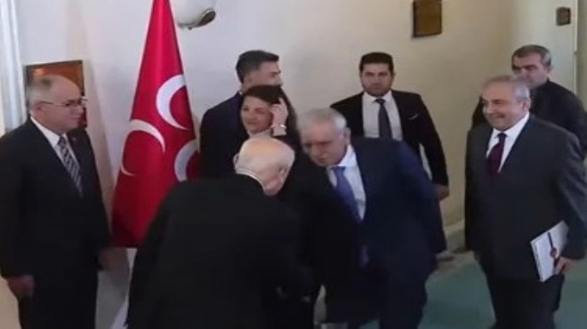 Bahçeli, DEM Parti heyetini kapıda karşıladı!