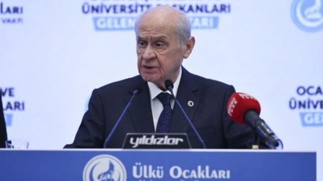 Bahçeli den Akşener e  mermi kovanı  tepkisi