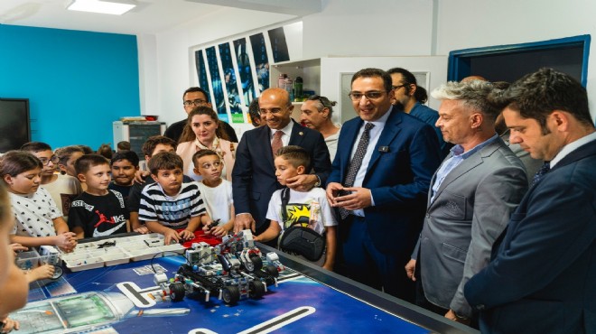 Balçovalı çocuklardan can kurtaracak robot