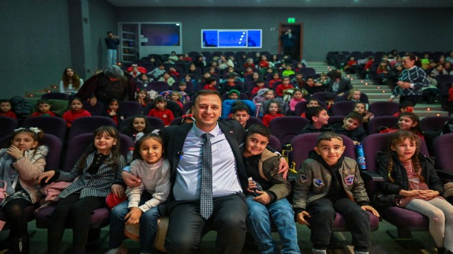 Başkan Eşki'den miniklere sinema müjdesi