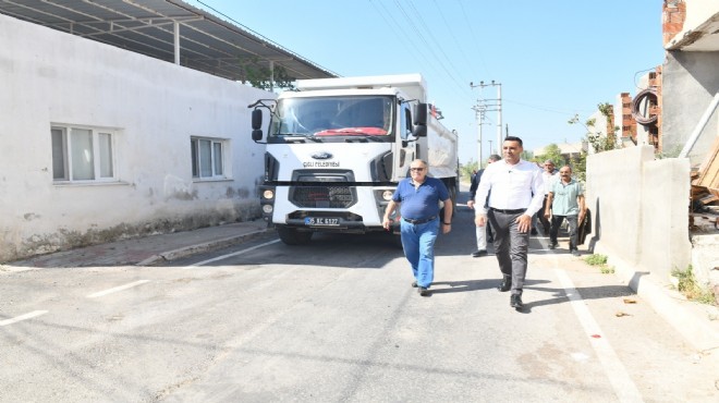 Başkan Yıldız, Kaklıç’ta yol sözünü tuttu