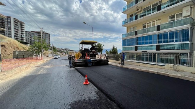 Bayraklı'da büyük asfalt harekatı!