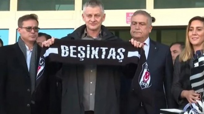 Beşiktaş ın yeni hocası Solskjaer İstanbul da