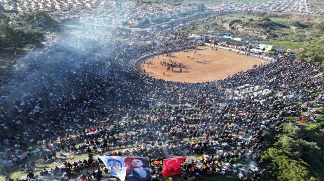 Binlerce güreş sever Pamucak Arena’da buluştu