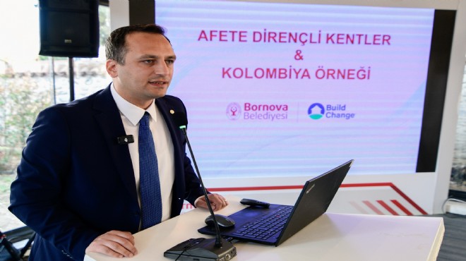 Bornova da afetlere karşı Kolombiya modeli!