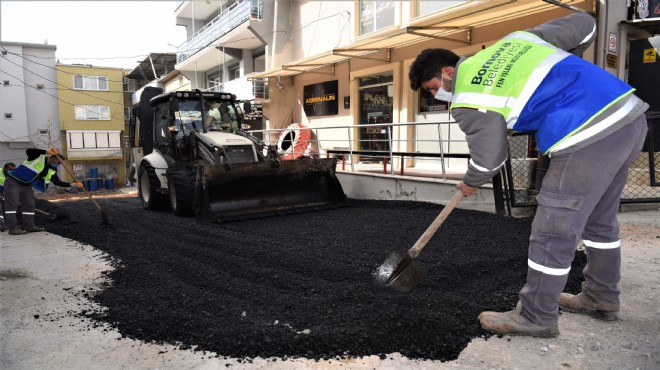 Bornova'da asfalt harekatı tam gaz!