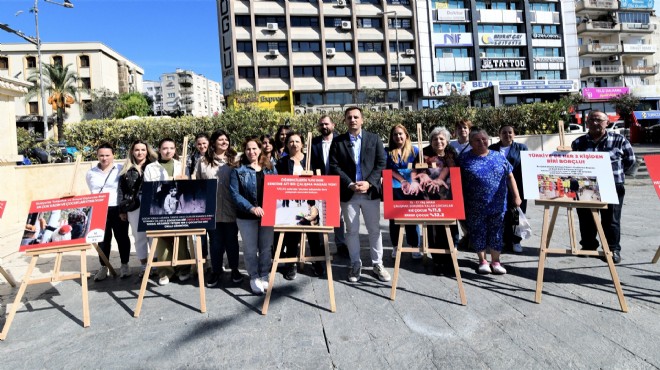 Bornova'da dikkat çeken sergi!