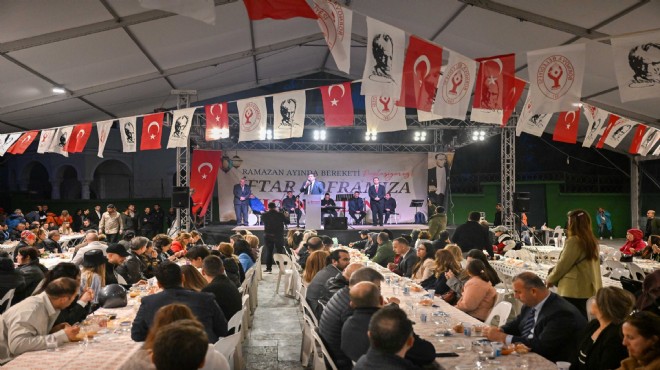 Bornova’nın iftar buluşmasında adalet ve hukuk vurgusu