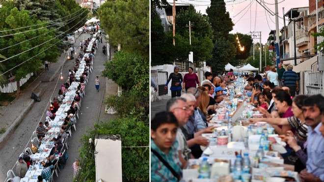 Buca'daki iftar buluşması eski ramazanları aratmadı