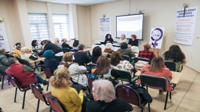 Buca’da kadına yönelik şiddet masaya yatırıldı