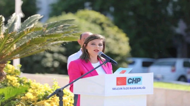 CHP Efes Selçuk İlçe Başkanı Onbaşıoğlu AK Parti’ye yüklendi