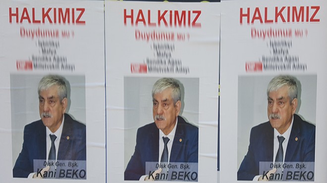 CHP İzmir Aday Adayı Beko’ya pankart şoku: İl’den müdahale gelecek!
