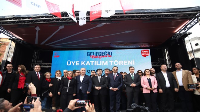 CHP'li Yiğit'ten Balçova'da gövde gösterisi!