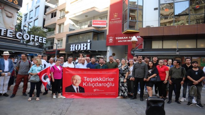 CHP li gençler: Teşekkürler Kılıçdaroğlu!