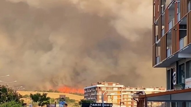 Çanakkale de orman yangını: 6 köy tahliye edildi!