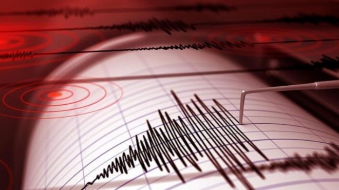 İzmir de korkutan deprem!