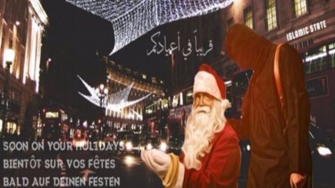 DAEŞ ten Avrupa ya  Noel  tehdidi!