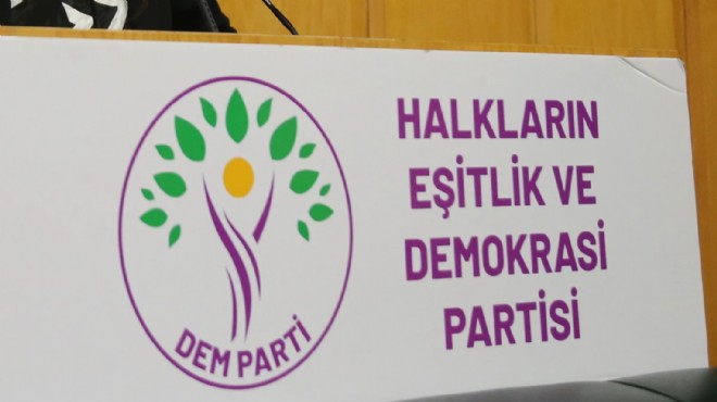 DEM Parti'den Ekrem İmamoğlu açıklaması