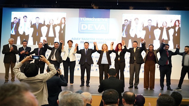 DEVA Partisi İzmir'de 9 adayını açıkladı!