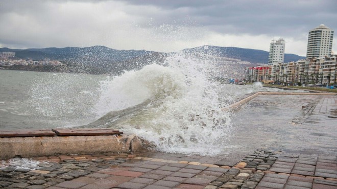 Ege Denizi nin güneyi için  fırtına  uyarısı