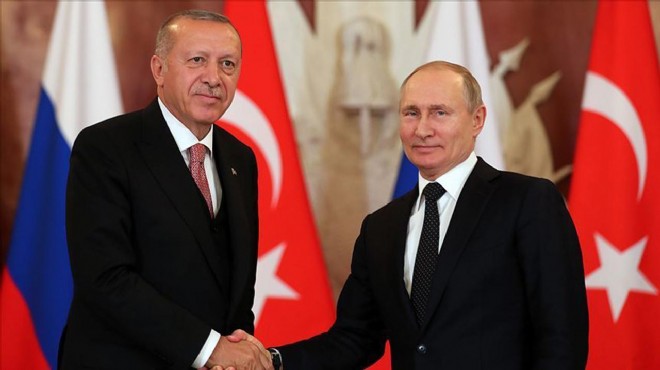 Cumhurbaşkanı Erdoğan Putin ile bir araya geldi