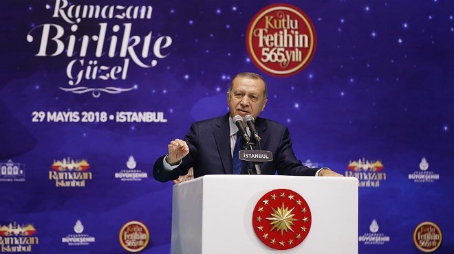 Erdoğan:  Zulüm 1453 te başladı  yazanları unutmadık!