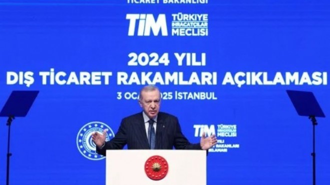 Erdoğan açıkladı: Türk ekonomisinden ihracat rekoru