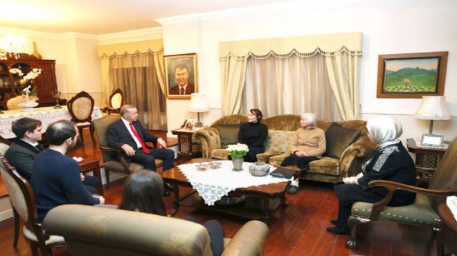 Erdoğan dan Baykal ailesine taziye ziyareti