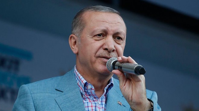 Erdoğan'dan İnce'ye 'prompter ve apolet' tepkisi!