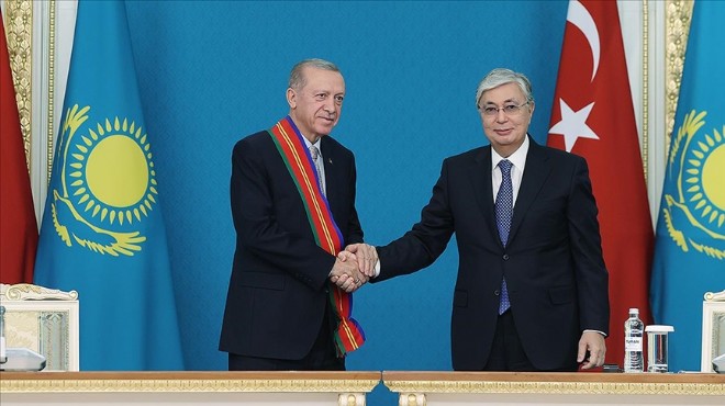 Erdoğan'dan Kazakistan'da önemli açıklamalar