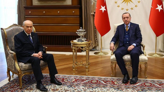 Erdoğan ve Bahçeli den  Zeytin Dalı  zirvesi