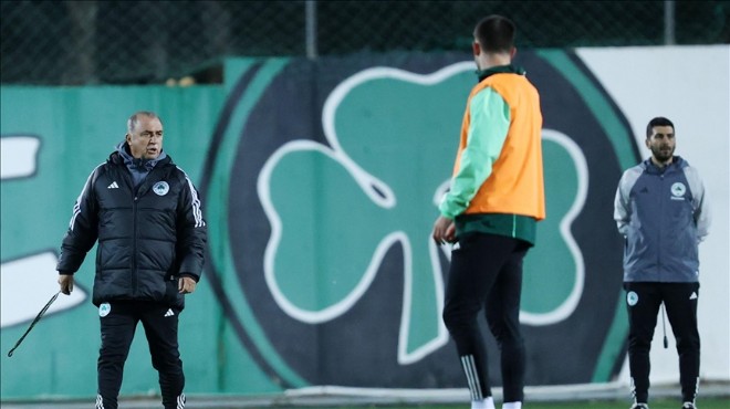 Fatih Terim Panathinaikos ile ilk idmanına çıktı