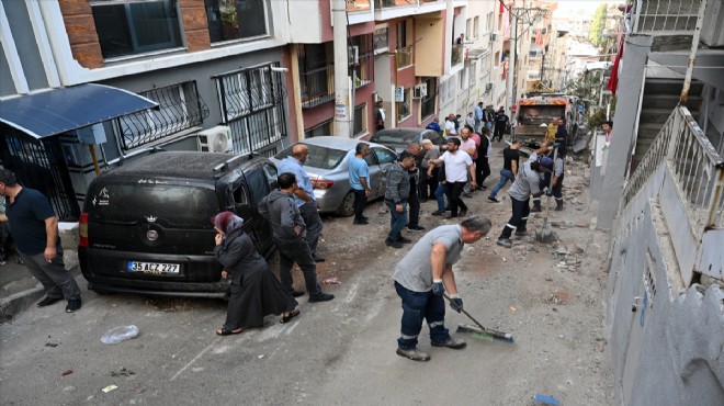 Çöp kamyonu dehşet saçtı: Sokak savaş alanına döndü!