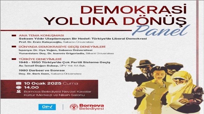 Geleceğin inşası Bornova’da konuşulacak