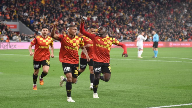 Göztepe 90+3 te yıkıldı!