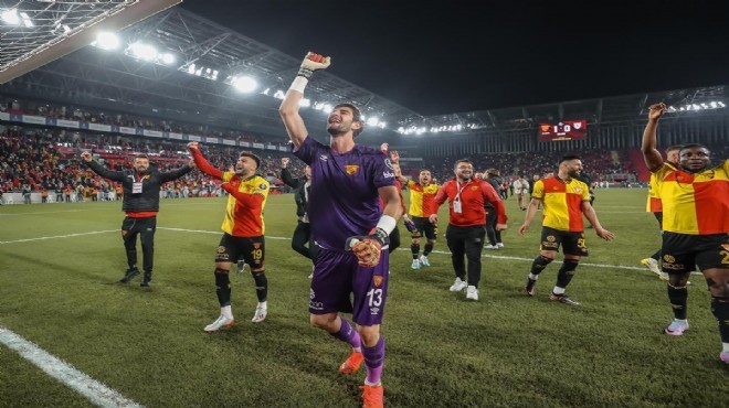 Göztepe'nin play-off yolunda uçuşa geçti!