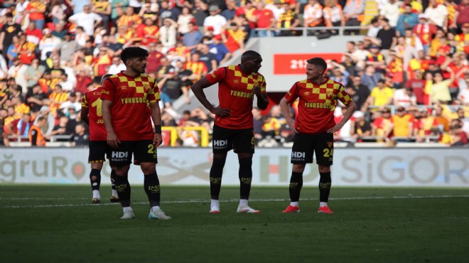 Göztepe'de Avrupa hedefi rafa kalktı!