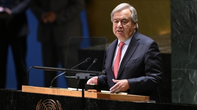 Guterres: Çözüm bağımsız Filistin!