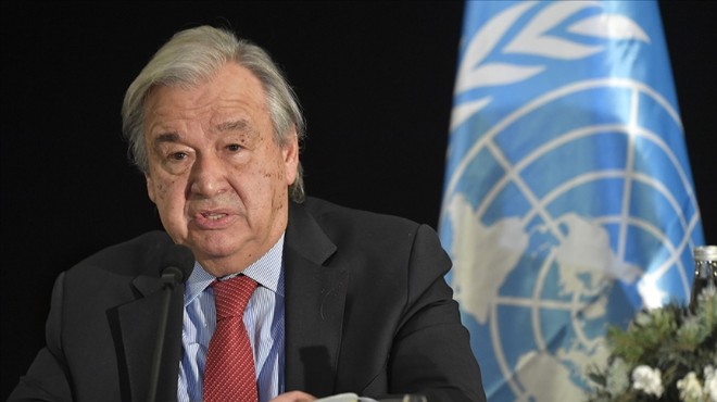 Guterres'ten gıda krizi açıklaması